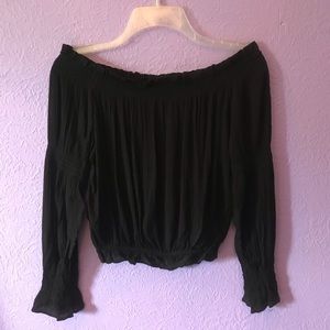 Off the Shoulder, Cropped Blouse